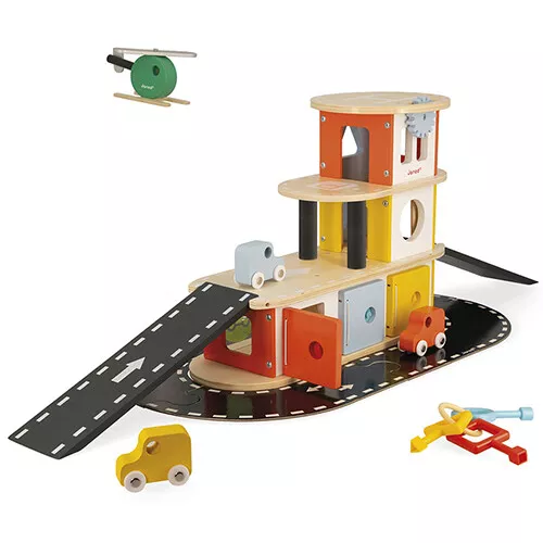 Janod Garage 2 Janod Garage - Afbeelding 2