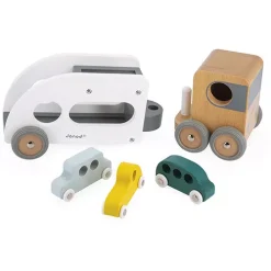 Janod Transportwagen Auto's 13 Janod Transportwagen Auto's -speelgarages, auto's & voertuigen Winkel 11.4637 janod transportwagen auto s ilovsepeelgoed.nl6