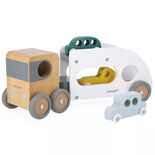 Janod Transportwagen Auto's 5 Janod Transportwagen Auto's - Afbeelding 5