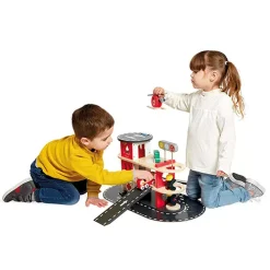 Janod Brandweerkazerne -speelgarages, auto's & voertuigen Winkel 11.4639 janod brandweerkazerne ilovespeelgoed.nl4