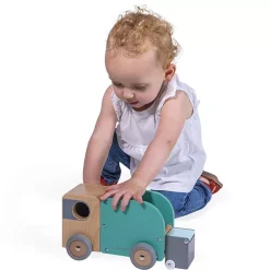 Janod Vuilniswagen -speelgarages, auto's & voertuigen Winkel 114633 10