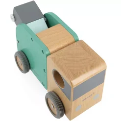 Janod Vuilniswagen -speelgarages, auto's & voertuigen Winkel 114633 6