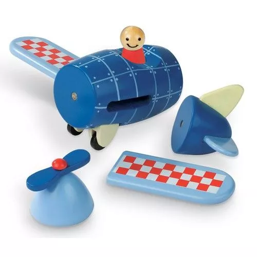 Janod Magneetpuzzel Vliegtuig 17 Cm 2 Janod Magneetpuzzel Vliegtuig 17 Cm - Afbeelding 2