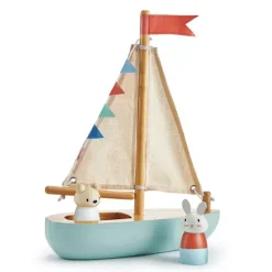 Tender Leaf Toys Zeilboot Sailaway
