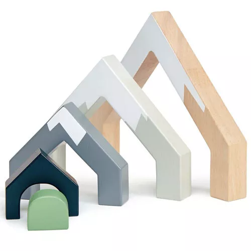 Tender Leaf Toys Landschapsvormen Bergpas - 5st 2 Tender Leaf Toys Landschapsvormen Bergpas - 5st - Afbeelding 2