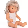 Miniland Babypop Europees Met Het Syndroom Van Down - Meisje - 38 Cm
