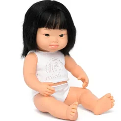Miniland Babypop Aziatisch Meisje Met Het Syndroom Van Down - 38 Cm