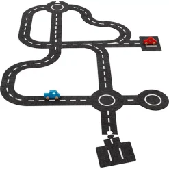 Goki Autoweg Met 2 Auto's