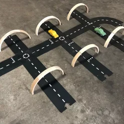 Abel Wooden Toys Abel Blokken - 12st 16 Abel Wooden Toys Abel Blokken - 12st -speelgarages, auto's & voertuigen Winkel abel blokken 24st 2 1 2