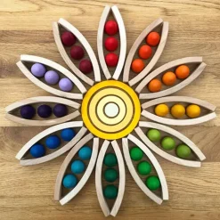 Abel Wooden Toys Abel Blokken Mini - 66st 10 Abel Wooden Toys Abel Blokken Mini - 66st -speelgarages, auto's & voertuigen Winkel abel blokken mini 36st 5