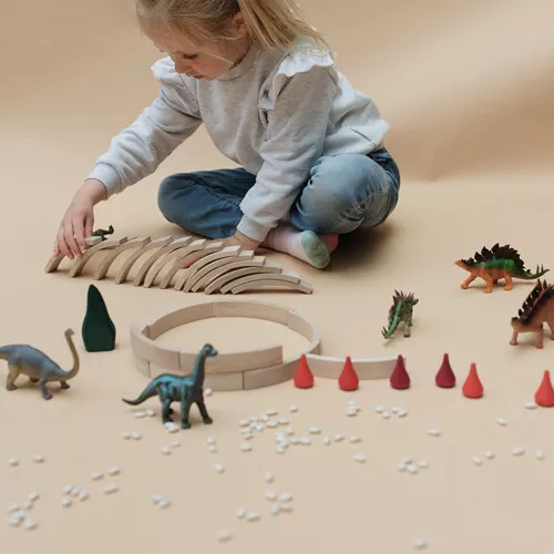 Abel Wooden Toys Abel Blokken Mini - 36st 2 Abel Wooden Toys Abel Blokken Mini - 36st - Afbeelding 2