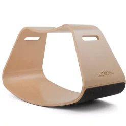 Wobbel Big Up Met Vilt - Babymuis Donkergrijs