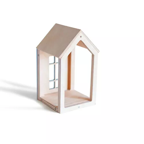 Babai Toys Magnetisch Poppenhuis - Grijs - M 4 Babai Toys Magnetisch Poppenhuis - Grijs - M - Afbeelding 4