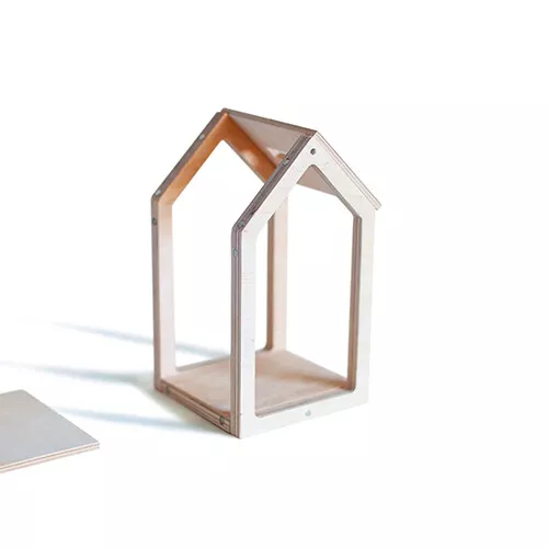 Babai Toys Magnetisch Poppenhuis - Grijs - M 6 Babai Toys Magnetisch Poppenhuis - Grijs - M - Afbeelding 6