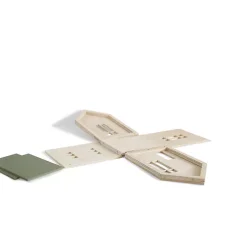 Babai Toys Magnetisch Poppenhuis - Khaki - L 16 Babai Toys Magnetisch Poppenhuis - Khaki - L -speelgarages, auto's & voertuigen Winkel babai toys magnetisch poppenhuis khaki l 11