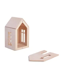 Babai Toys Magnetisch Poppenhuis - Naturel - M -speelgarages, auto's & voertuigen Winkel babai toys magnetisch poppenhuis naturel m 2