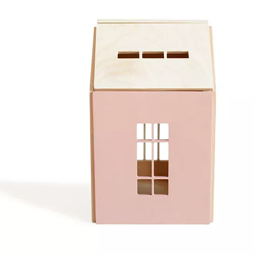 Babai Toys Magnetisch Poppenhuis - Roze - L 3 Babai Toys Magnetisch Poppenhuis - Roze - L - Afbeelding 3