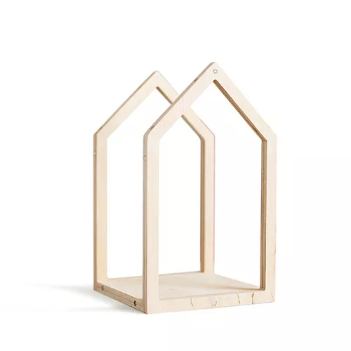 Babai Toys Magnetisch Poppenhuis - Roze - L 8 Babai Toys Magnetisch Poppenhuis - Roze - L - Afbeelding 8