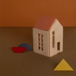 Babai Toys Magnetisch Poppenhuis - Terracotta - M -speelgarages, auto's & voertuigen Winkel babai toys magnetisch poppenhuis terracotta m 12