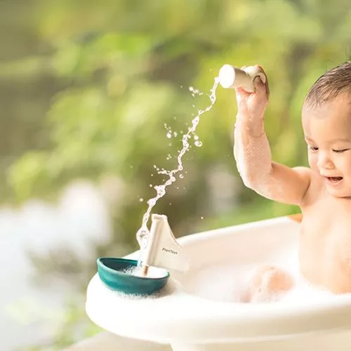 Plan Toys Badspeelgoed Zeilbootje En Ijsbeertje 5 Plan Toys Badspeelgoed Zeilbootje En Ijsbeertje - Afbeelding 5