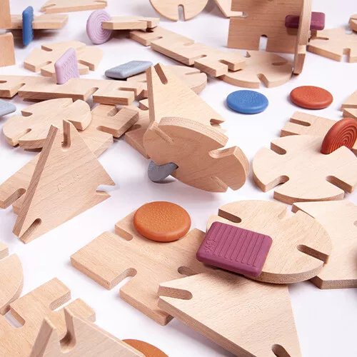 Bavvic Bouwset Builder - 48st 10 Bavvic Bouwset Builder - 48st - Afbeelding 10