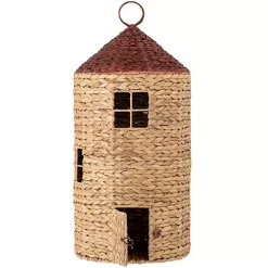 Bloomingville Opbergmand En Poppenhuis Linas - 70 Cm 9 Bloomingville Opbergmand En Poppenhuis Linas - 70 Cm -speelgarages, auto's & voertuigen Winkel bloomingville opbergmand en poppenhuis linas 4