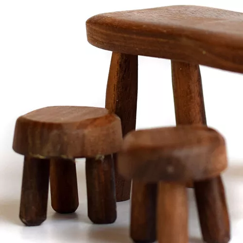 Bumbu Toys Poppenhuis Eetkamerset 2 Bumbu Toys Poppenhuis Eetkamerset - Afbeelding 2