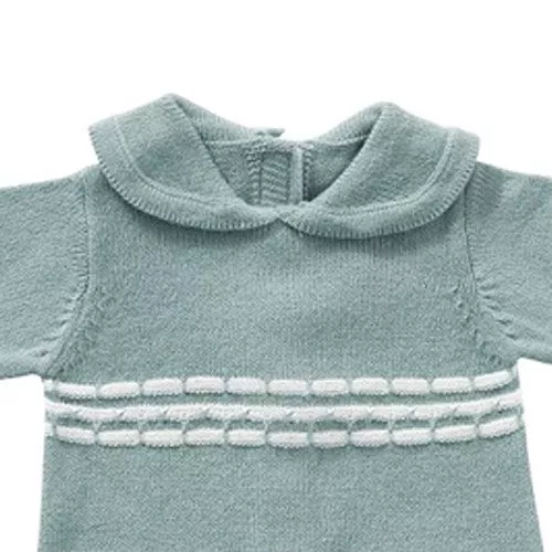 ByASTRUP By Astrup Poppenpakje Gebreid Blauw - 50 Cm 2 ByASTRUP By Astrup Poppenpakje Gebreid Blauw - 50 Cm - Afbeelding 2