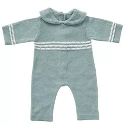 ByASTRUP By Astrup Poppenpakje Gebreid Blauw - 50 Cm