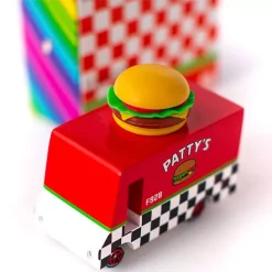 Candylab Candyvan Pattys Hamburger Van 6 Candylab Candyvan Pattys Hamburger Van -speelgarages, auto's & voertuigen Winkel candylab foodtruck pattys hamburger van 3