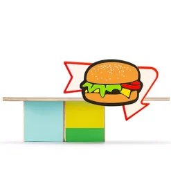 Candylab Stac Food Shack Snackbar - Burger