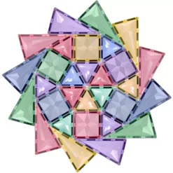 Coblo Magnetische Tegels Pastel - 100st 7 Coblo Magnetische Tegels Pastel - 100st -speelgarages, auto's & voertuigen Winkel coblo magnetische tegels pastel 100st3