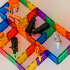 Coblo Magnetische Tegels Classic - 100st 10 Coblo Magnetische Tegels Classic - 100st -speelgarages, auto's & voertuigen Winkel coblo magnetische tegels pastel 35st8