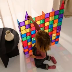 Coblo Magnetische Tegels Classic Schoolbox - 100st -speelgarages, auto's & voertuigen Winkel coblo magnetische tegels schoolbox 100st3