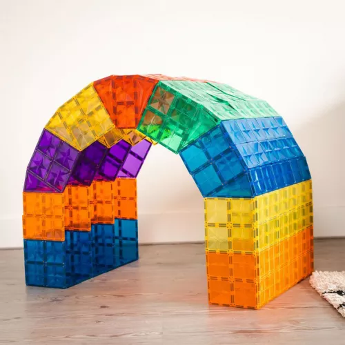 Coblo Magnetische Tegels Classic Schoolbox - 200st 5 Coblo Magnetische Tegels Classic Schoolbox - 200st - Afbeelding 5