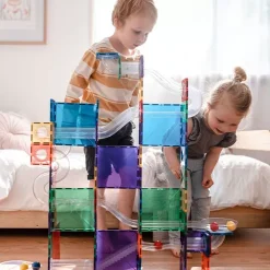 Connetix Magnetische Tegels Knikkerbaan - 92st 16 Connetix Magnetische Tegels Knikkerbaan - 92st -speelgarages, auto's & voertuigen Winkel connetix knikkerbaan 92st 6