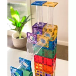 Connetix Magnetische Tegels Knikkerbaan - 92st 17 Connetix Magnetische Tegels Knikkerbaan - 92st -speelgarages, auto's & voertuigen Winkel connetix knikkerbaan 92st 7