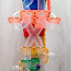 Connetix Magnetische Tegels Knikkerbaan - 66st 10 Connetix Magnetische Tegels Knikkerbaan - 66st -speelgarages, auto's & voertuigen Winkel connetix magnetische tegels knikkerbaan 66st 3