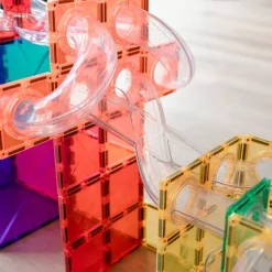 Connetix Magnetische Tegels Knikkerbaan - 66st 12 Connetix Magnetische Tegels Knikkerbaan - 66st -speelgarages, auto's & voertuigen Winkel connetix magnetische tegels knikkerbaan 66st 5