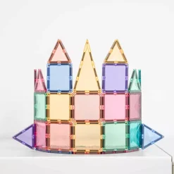 Connetix Magnetische Tegels Pastel - Mini - 32st -speelgarages, auto's & voertuigen Winkel connetix magnetische tegels pastel mini 32st 6