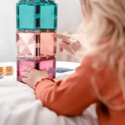 Connetix Magnetische Tegels Pastel - Mega - 202st 17 Connetix Magnetische Tegels Pastel - Mega - 202st -speelgarages, auto's & voertuigen Winkel connetix pastel creative 120st 7 1