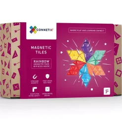 Connetix Magnetische Tegels Rainbow - Geometry - 30st
