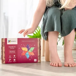 Connetix Magnetische Tegels Rainbow - Geometry - 30st 15 Connetix Magnetische Tegels Rainbow - Geometry - 30st -speelgarages, auto's & voertuigen Winkel connetix rainbow geometry 30st 4