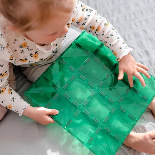 Connetix Uitbreidingsset Bodemplaten - Green-blue - 2st 7 Connetix Uitbreidingsset Bodemplaten - Green-blue - 2st - Afbeelding 7