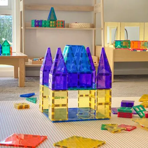 Connetix Uitbreidingsset Bodemplaten - Green-blue - 2st 4 Connetix Uitbreidingsset Bodemplaten - Green-blue - 2st - Afbeelding 4