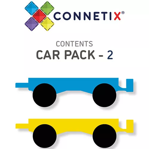 Connetix Uitbreidingsset Cars - 2st 2 Connetix Uitbreidingsset Cars - 2st - Afbeelding 2