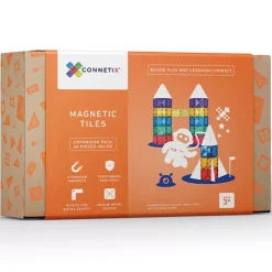 Connetix Magnetische Tegels Uitbreidingsset - Rainbow - 40st