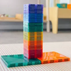 Connetix Magnetische Tegels Uitbreidingsset - Rainbow - 40st -speelgarages, auto's & voertuigen Winkel connetix uitbreidingsset rainbow 40st 2