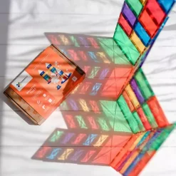 Connetix Magnetische Tegels Uitbreidingsset - Rainbow - 40st -speelgarages, auto's & voertuigen Winkel connetix uitbreidingsset rainbow 40st 4