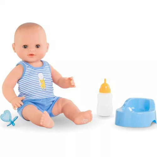 Corolle Babypop Bad- En Plaspop Jongen - Paul - 36 Cm 1 Corolle Babypop Bad- En Plaspop Jongen - Paul - 36 Cm